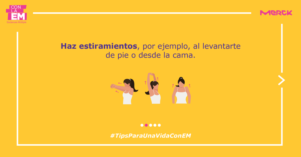 ConLaEM's tweet photo. Sabemos lo beneficiosa que es a actividad física para llevar mejor los síntomas de la #Esclerosismúltiple , pero a veces moverse no es fácil😮‍💨te proponemos que te pongas pequeños objetivos del día a día como estas👣 ¿Alguna que nos hayamos dejado? 🙌  #Tipsparaunavidaconem https://t.co/1zdgzQRZXB