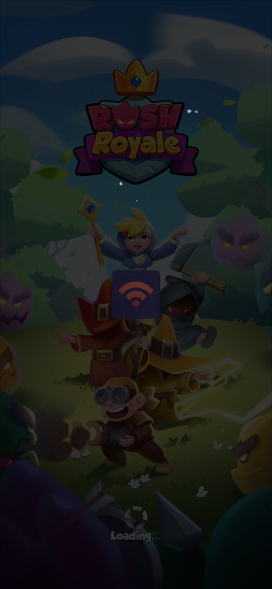 DaveBawss's tweet photo. #RushRoyale down for a long time now !!! (Do not say it’s my internet!!! I’m posting this now…) While you’re at it try to fix your broken non-sense matchmaking system wich selects people that should never challenge. https://t.co/GBoxn0BBOp