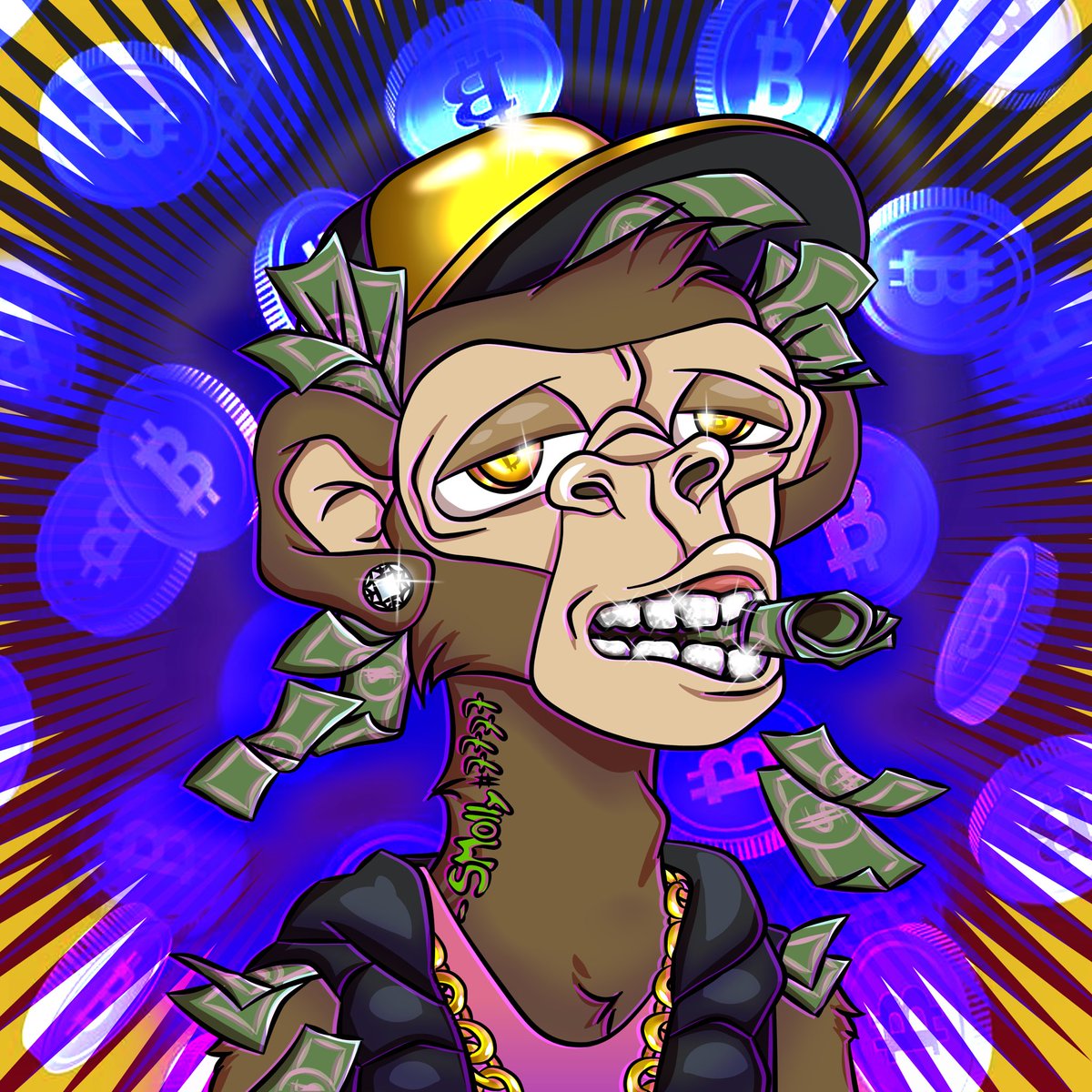 UkraineInPeace's tweet photo. @trippinapes @fenrusgmi @defigemhunt @KulbikC @JPEGASUS69 I AM TRIPPIN, 3 arts took more than 30 hrs of work, take a look! ❤️ https://t.co/UXDGrsMm2s