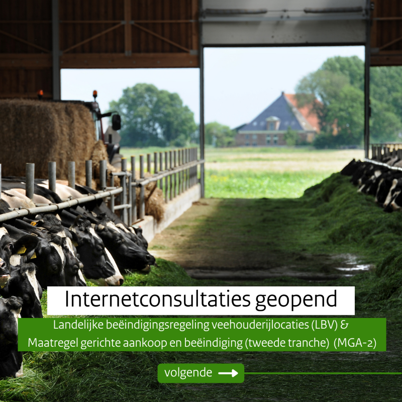 minlvvn's tweet photo. Voor het vrijwillig beëindigen van veehouderij-activiteiten nabij stikstofgevoelige natuur worden 2 stoppersregelingen ingericht. Reageren op de concept-regelingen kan tot 13 juni via https://t.co/2H7HwSM064 &amp; https://t.co/MLfDMVyEFe. Meer lezen?