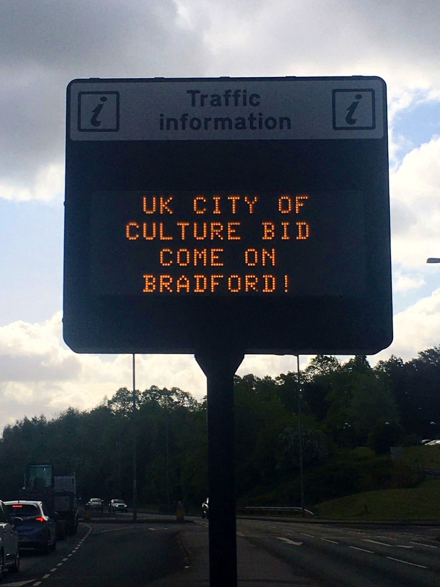 bradford2025's tweet photo. Some very important traffic information for you today 🚦

#Bradford2025 #CityofCulture2025 https://t.co/zExAaINOCq