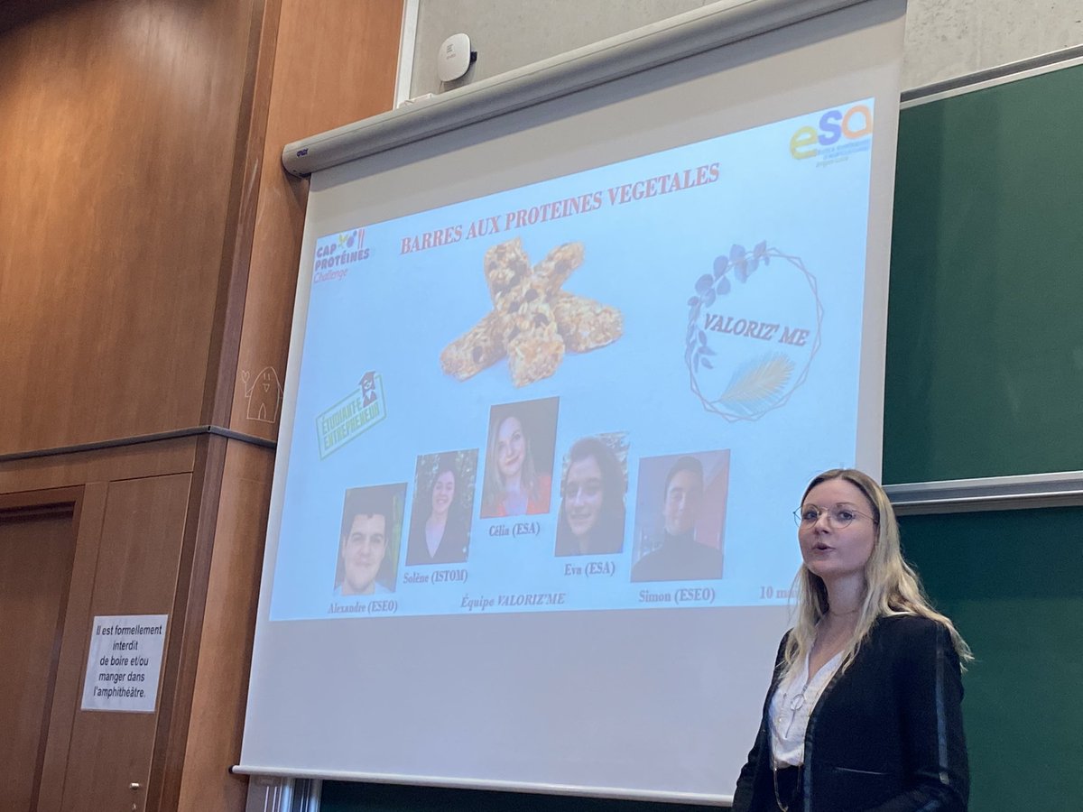 L’équipe VALORIZ’ME commence en présentant ses barres aux protéines végétales ! 

#capproteineschallenge

<a href="/CapProteines/">Cap Protéines</a>