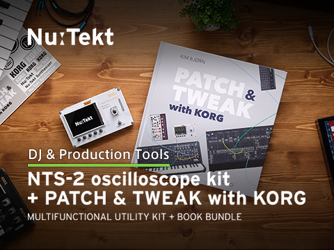 korg_inc's tweet photo. 🆕#KORG 新製品情報🆕

コルグとBJOOKSがコラボしたスペシャルバンドルを発売🧑‍🤝‍🧑

【NTS-2 oscilloscope kit + PATCH &amp; TWEAK with KORG】

はじめてさんからベテランさんまでシンセの可能性が広がるパワフルなセットになってます💪🎹📖

詳細はこちら💁‍♀️
https://t.co/ibe0UMg6l2 https://t.co/cZTR6pydc2