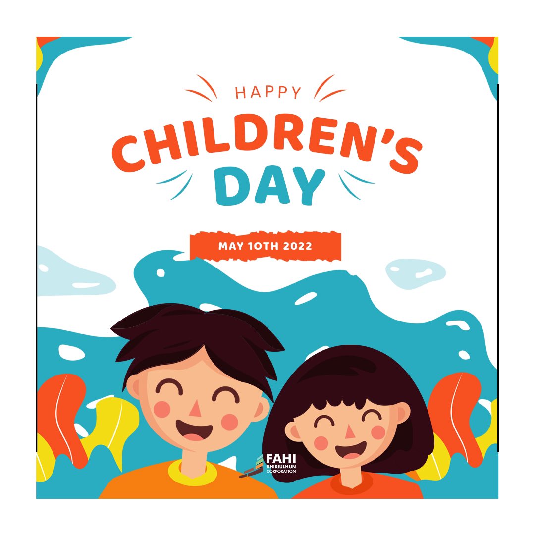 RakinFulhu's tweet photo. Our precious children’s are the future of our nation. May they grow up to be happy,kind and full of life. 

#Fahidhirulhun #ChildrensDay2022 https://t.co/B0oYSE86hz