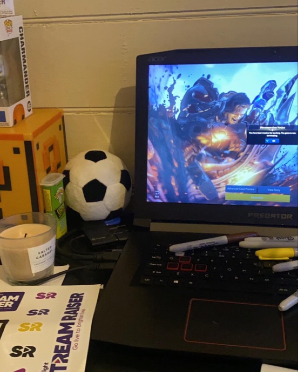 isleofmercy's tweet photo. My StreamRaiser stickers arrived today, and I could not be happier with how they look… now for placement… #streamraiser #starlightchildrensfoundation #aussiestreamer #twitchaffiliate #gaymer https://t.co/84WAQ31YYP
