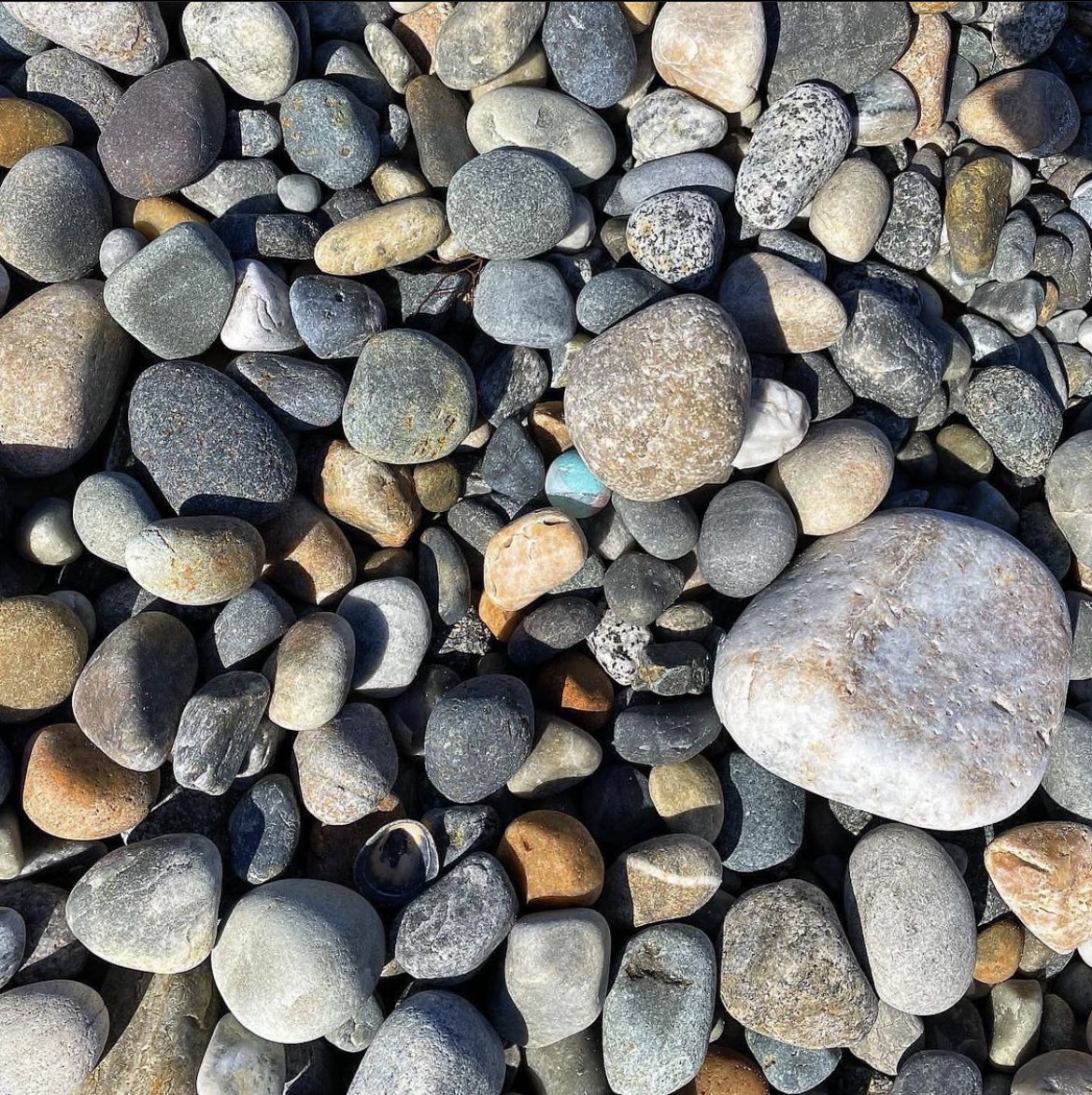 Discovered my first sea marble, and what a beauty it is! #seaglass #WildAtlanticWay #donegal #donegalseaglass #seamarble #beachcombing @flossiebeachcl1