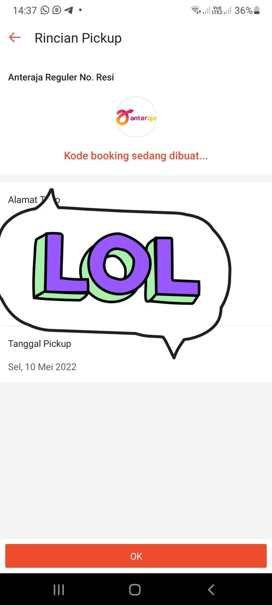 Min <a href="/anteraja_id/">𝐀𝐧𝐭𝐞𝐫𝐚𝐣𝐚</a> gimana ini.. saya seller <a href="/ShopeeID/">Shopee Indonesia</a> .. dr pagi saya gk bisa kirim paket krna no resi kode bookingnya gak keluar2.. gimana ini.. customer saya nunggu barangnya dikirim.. di tlp susah bgt nymbungnya.. di wa juga kaga respon.. tolong dong..