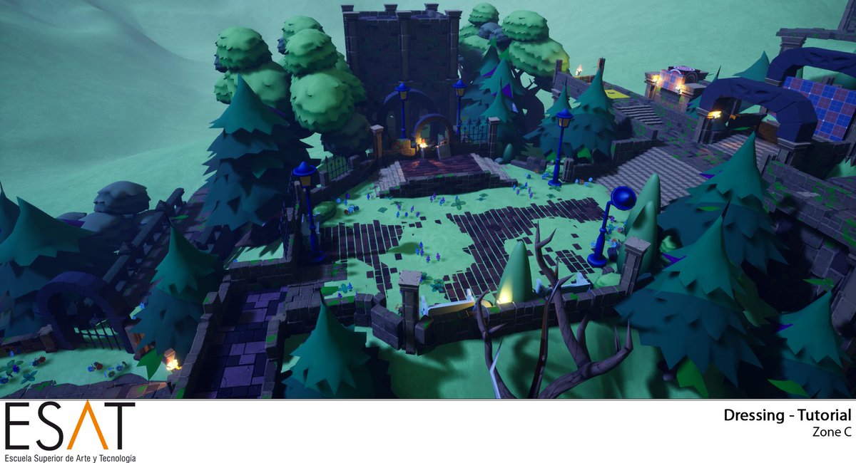 This is a WIP for the Tutorial level on <a href="/_SeekingLight_/">Seeking Light ☀️</a> . The art team is doing an amazing job at getting the environments to feel alive ☀️

Powered by <a href="/ESAT_Valencia/">ESAT</a> 

#leveldesign #madewithunreal #UnrealEngine #gamedev #IndieDevHour