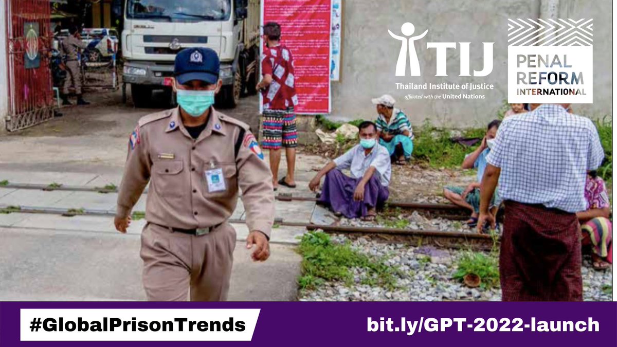 What is the ongoing impact of #COVID19 on prison populations globally? 

Hear PRI’s latest analysis and new findings at the launch of #GlobalPrisonTrends 2022 -  TOMORROW - 11 May at 15.00 CEST

Register here: bit.ly/GPT-2022-event