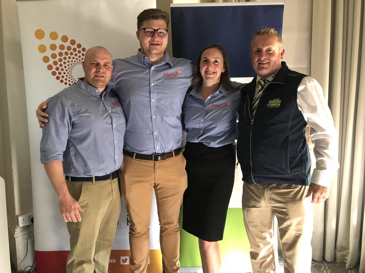 DavidCoop2017's tweet photo. Our @Elsomsseeds and @SaatenUk presentation team are primed and ready for today’s launch to the agricultural trade, in York.
#Elsoms #saatenunion #wheat #barley #oilseed #seed https://t.co/sZuBB2pm8V