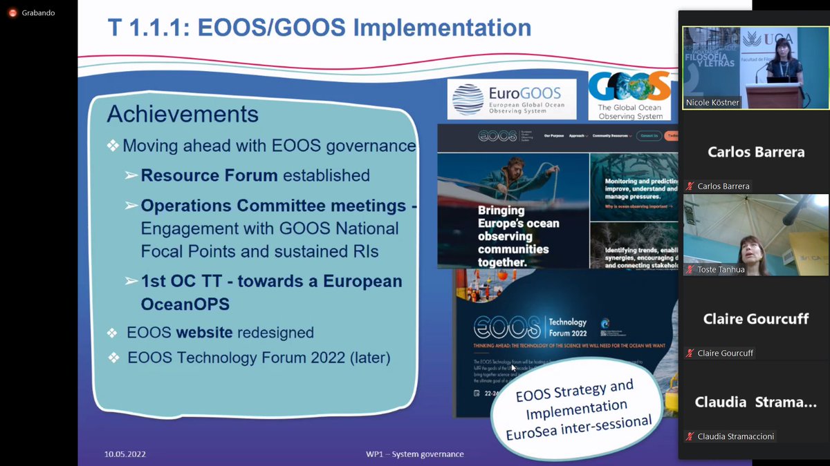 GliderPLOCAN's tweet photo. Useful overview on #WP1 #OceanGovernance to start Day 2 @Euro_Sea GA in @univcadiz @LaVozdeCadiz #OceanObserving #EOOS @EuroGOOS #OceanIntegration @EMSOeu @oceanops_goos @UNOceanDecade @GEOMAR_en @IocUnesco @plocan https://t.co/DcMB0k48CB