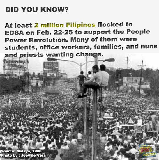 gullibleday's tweet photo. EDSA People Power Revolution
You are saved by these people. Yet, you still chose to resurrect what they have been fighting for you.
#NoToMarcosDuterte2022 #NeverAgain #PilipinasGising https://t.co/gB6L1aPQhb
