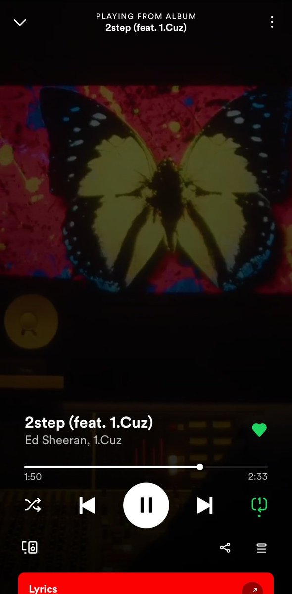 BassieTsotetsi's tweet photo. ANOTHER ONE!!!🥳❤ @edsheeran #EdSheeran #1Cuz #2Step #2StepRemix https://t.co/8GpWEVzIvk