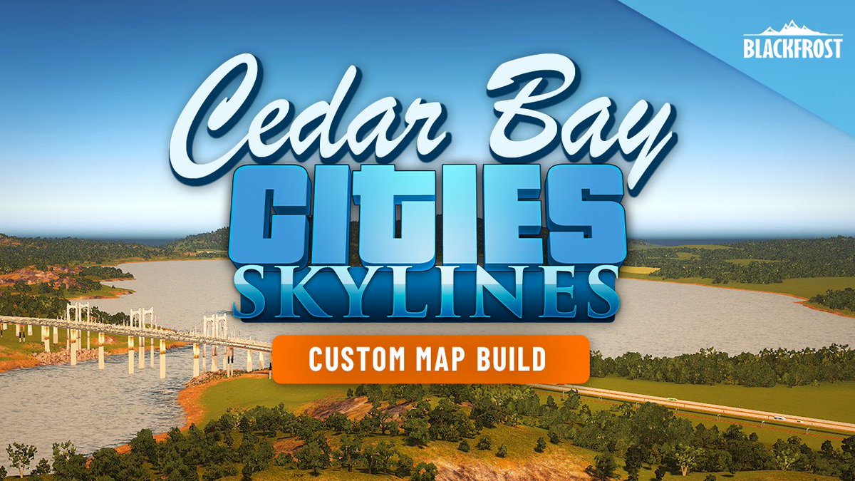 BlackfrostGamer's tweet photo. 🟠 Cities: Skylines CEDAR BAY - A Custom Map Build

Watch the whole relaxing time lapse creation - Premieres today at 4:00 PM CET ▷ https://t.co/yUW8zivurl

#CitiesSkylines #MapBuild #CityBuilder #Gameplay #Gaming #Gamer #LetsPlay #pcgaming #YouTuber #YouTubeGaming https://t.co/nlMMCmm2wQ