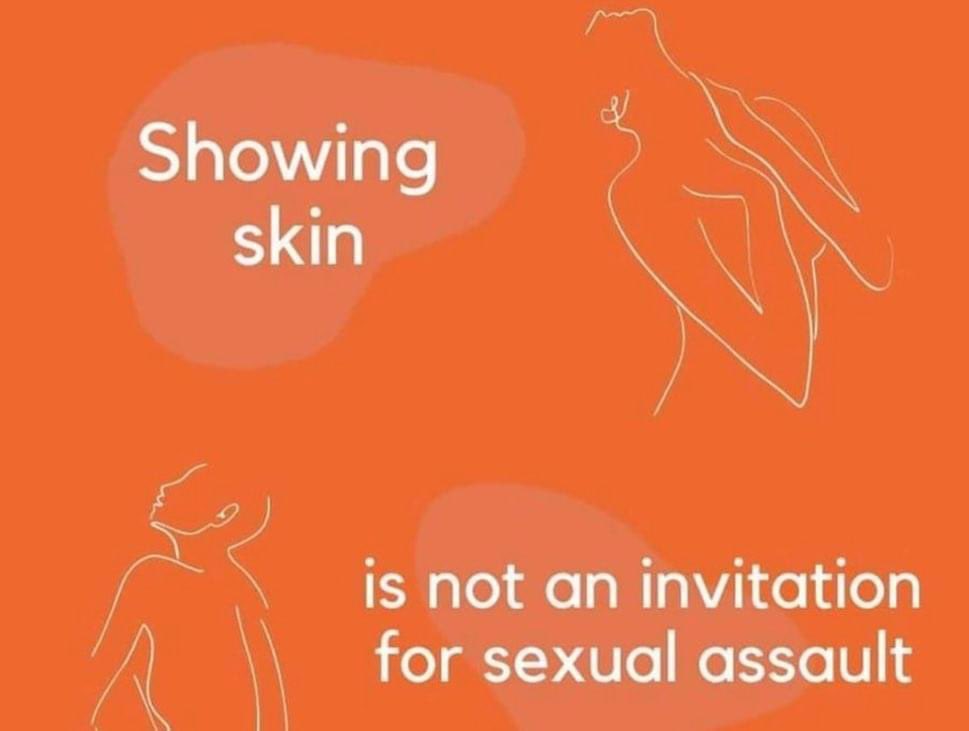 DONT TELL WOMEN HOW TO DRESS. 

TELL MEN TO RESPECT WOMEN &amp; THEIR BODIES‼️‼️