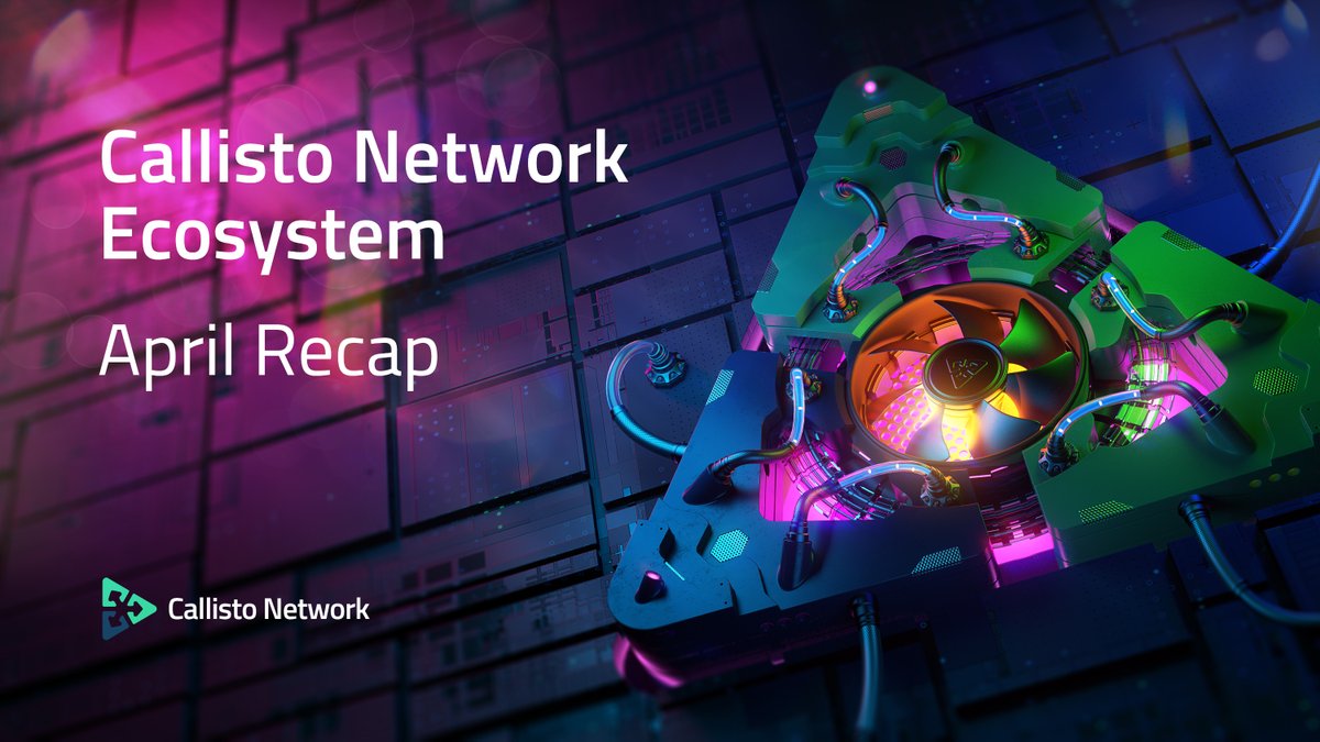 April was yet another busy month for #CallistoNetwork and we are excited to share details with you now:

🧊Soy #Staking
🕹 #Esports
🌐 The whole #CallistoNetwork ecosystem

➡️ clo.click/CLOMonthly-04/…