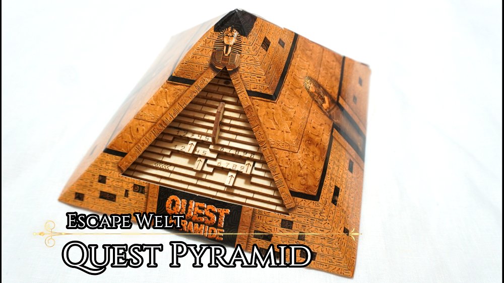 puzzleking4444's tweet photo. Quest Pyramid
ドイツのパズルメーカーEscapeWeltのパズル。
表面にある謎を解いてピラミッドを開けます。
謎解きはもちろん楽しいのだけれど、なによりこのピラミッドの存在感よ!!
そして中には・・・
https://t.co/sV6thTcSGu
#questpyramid
#escapewelt https://t.co/Q92qrG9Ser