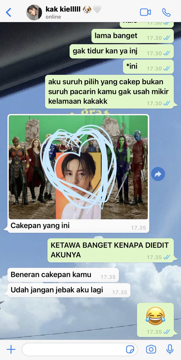 arsionnn's tweet photo. Padahal beneran nanya… https://t.co/BLZ4rTyjdj