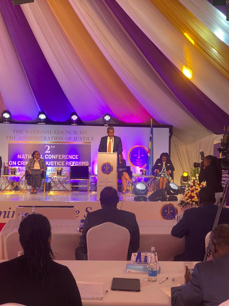 NCAJ_KE's tweet photo. We are on!!! The 2nd Conference on Criminal Justice Reforms kickstarted this morning. The sentiments and commitments towards #CriminalJusticeReforms and #ARightsBasedCJS shared by the various speakers are very promising
Join us, listen in and participate https://t.co/i3iiHkBdcK https://t.co/IaEzLfj7wu