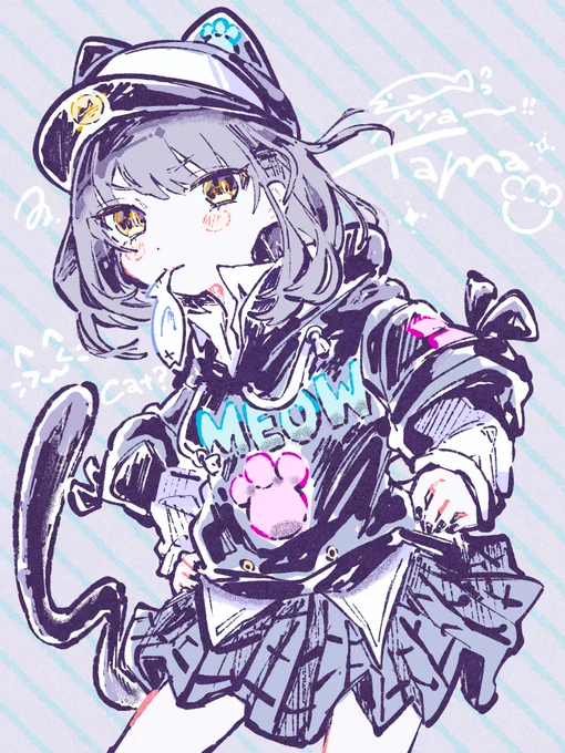 黒鉄たま🐈‍⬛🐾 #電音部 