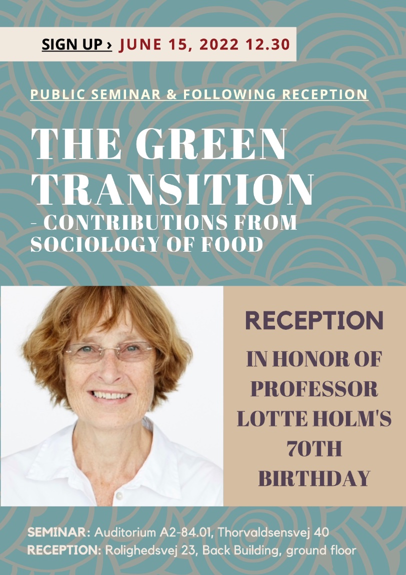 dyreetik's tweet image. Kom til seminar på @koebenhavns_uni om den grønne omstilling i et (mad)sociologisk perspektiv d. 15. juni 🌱 Bidrag fra bl.a. Alan Warde, @HolmLoho, @WesleyRDean &amp;amp; @bente_halkier

Efterfølgende vil der være reception for @HolmLoho 🇩🇰

Tilmelding og info ➡️ bit.ly/3kX0fvI