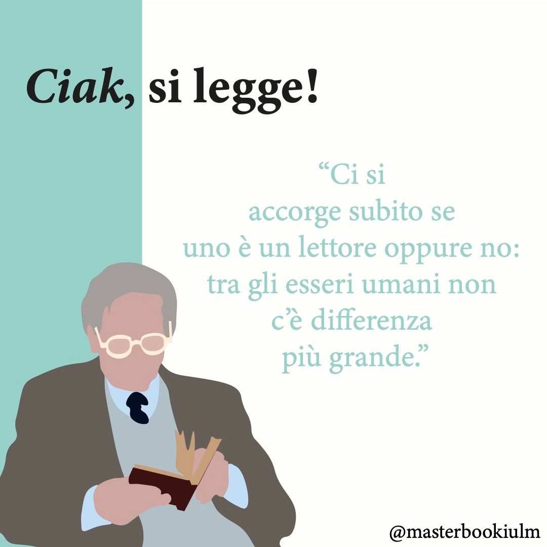 MasterBookIULM's tweet photo. Ciak, si legge!
Altri indizi sui libri che MasterBook 2022 presenterà al Salone di Torino!
Oggi parliamo del famoso romanzo di Pascal Mercier: “Treno di notte per Lisbona”.
Seguiteci su Instagram per altre curiosità!
#librovsfilm #curiosità #masterbook https://t.co/6PjjXFb2YQ