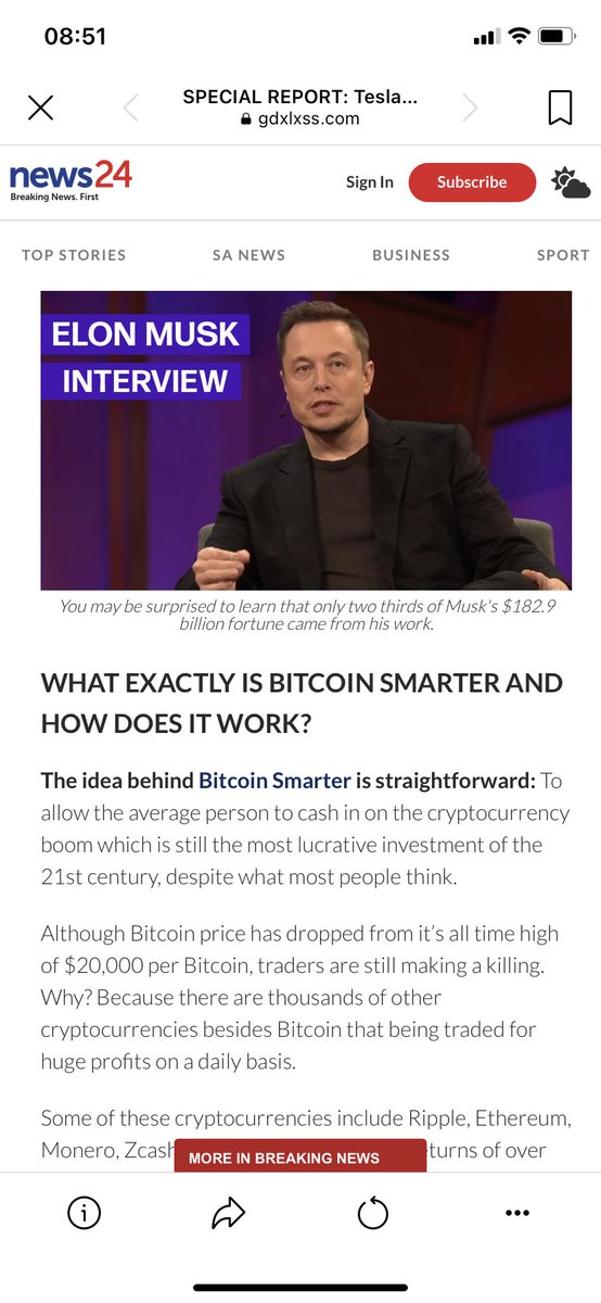 IsabelShelton07's tweet photo. @elonmusk Hi Elon, hope you're well. Is this true? https://t.co/Q9UALssUUb