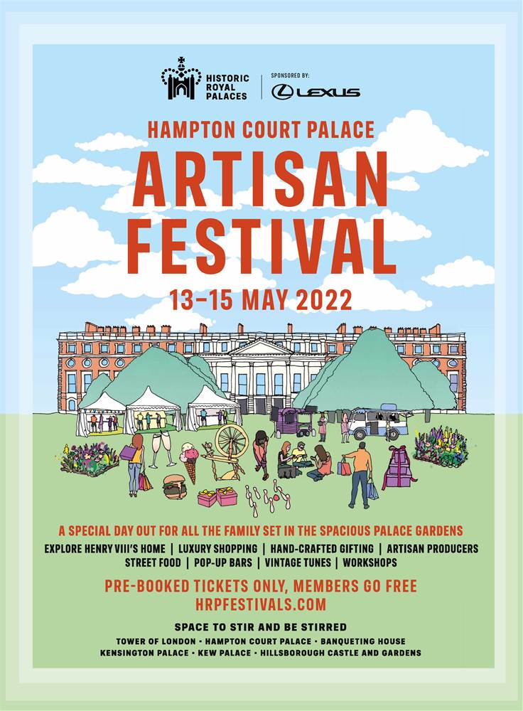 This weekend we're excited to be at Hampton Court Palace Artisan Festival 
Stop by stall and quote the code "ARTISAN" and this post to get 10% off anything you buy from Souzu!

Details and Tickets at: hrp.org.uk/hampton-court-…

#SouzuKids #RoyalPalaces #DaysoutLondon #HamptonCourt