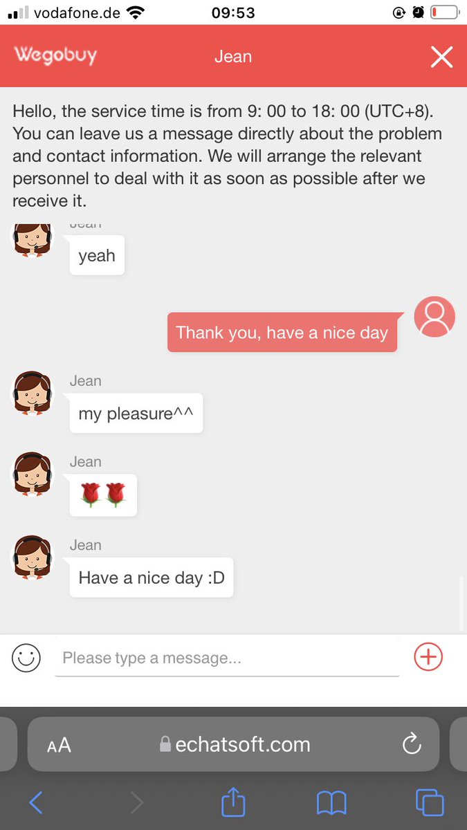 Customer service in china >>>