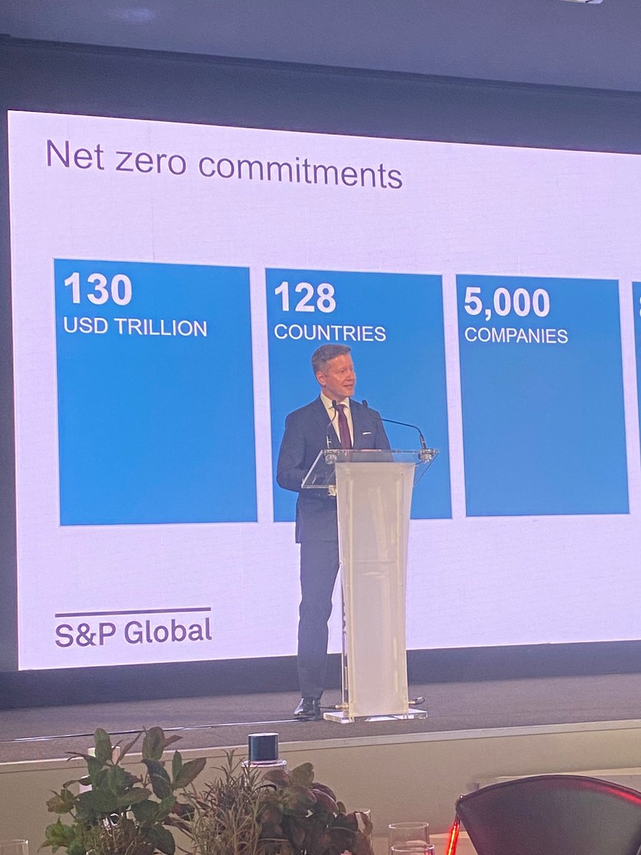 S&P Global Sustainable1 (@spgsustainable1) on Twitter photo Following on from Douglas Peterson’s remarks, Dr <a href="/RichMattison/">Richard Mattison</a> reminds the audience at the #S1Summit in Paris of the scale of the challenge ahead on our journey to #netzero. "We are a long way off being on the right track.” Following on from Douglas Peterson’s remarks, Dr <a href="/RichMattison/">Richard Mattison</a> reminds the audience at the #S1Summit in Paris of the scale of the challenge ahead on our journey to #netzero. "We are a long way off being on the right track.”