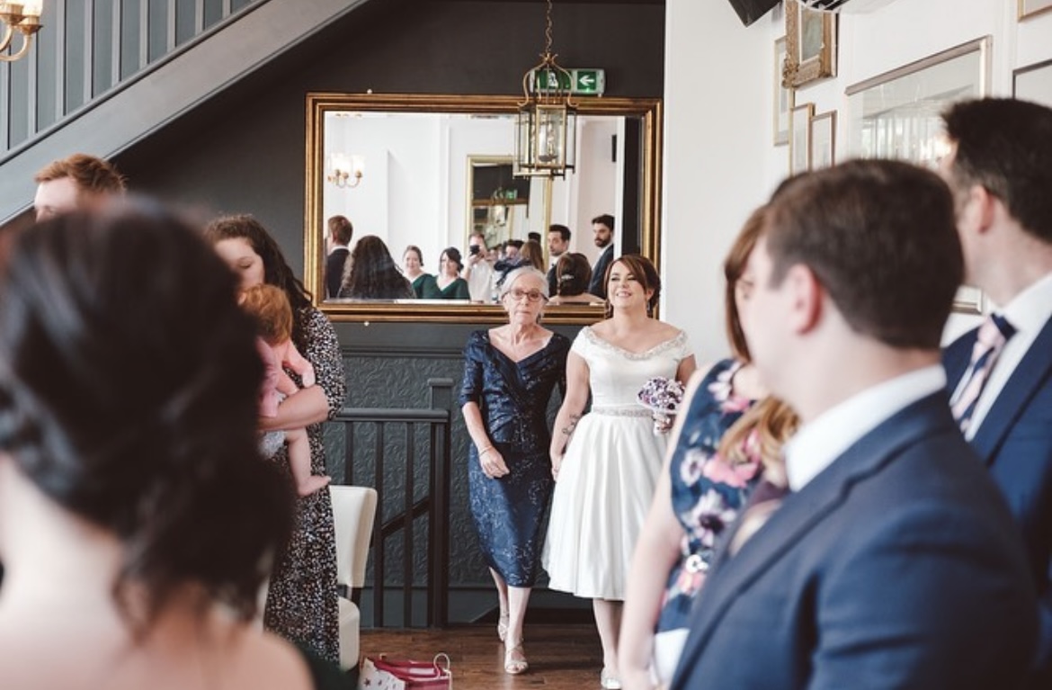 We absolutely love having your weddings celebration here in our King William room. There is nothing more satisfying than being part of your special day. 😉