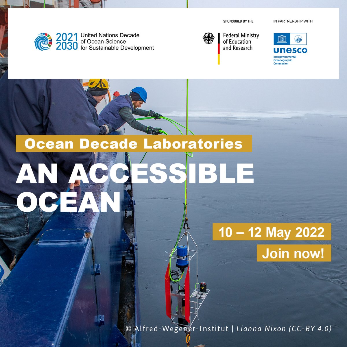 IocUnesco's tweet image. 🌊 An #ocean for everyone needs good governance, open access to #data, information and technologies. The #OceanDecade Laboratory “An Accessible Ocean” is dedicated to these topics from today until 12 May. Click here for the programme and registration 👉bit.ly/3vZQP7I