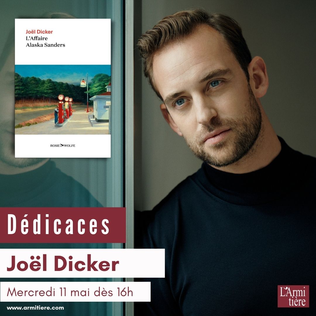 &gt;&gt;&gt; J-1 !

📣 Nous vous donnons rendez-vous demain dès 16h pour une séance de dédicaces avec <a href="/JoelDicker/">Joel Dicker</a> à l'Armitière à #Rouen.