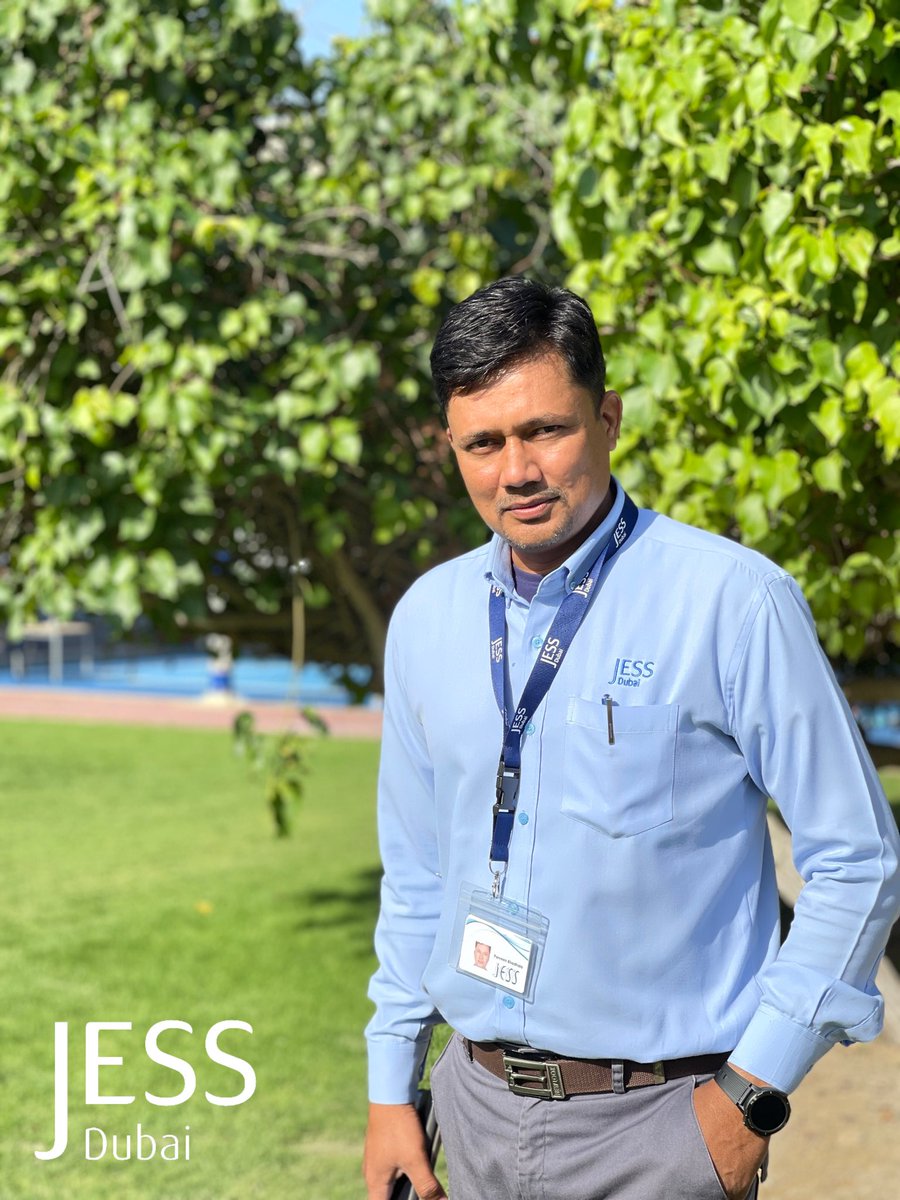 JESSDubai's tweet photo. “The walk to my school in Rajasthan was up a mountain full of greenery with lots of mist & fog before we could even start learning! The grounds at @JESSJumeirah remind me of my school with the greenery &the trees. Parveen Bhadhala is Site Caretaker at @JESSJumeirah #HumansOfJESS https://t.co/lRaPmBjR5A