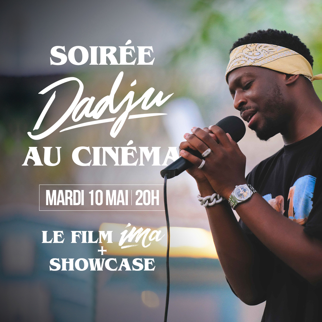 CGRCinemas's tweet photo. Ce soir, découvrez IMA en avant-première, une comédie romantique avec Dadju dans son propre rôle, dans vos cinémas CGR dès demain.
Le film sera suivie d'une retransmission showcase exclusif de @Dadju.
👉 Réservez vos places sur le site ou l'appli CGR.
#ImaLefilm #Ima https://t.co/nHxtTCVmUd
