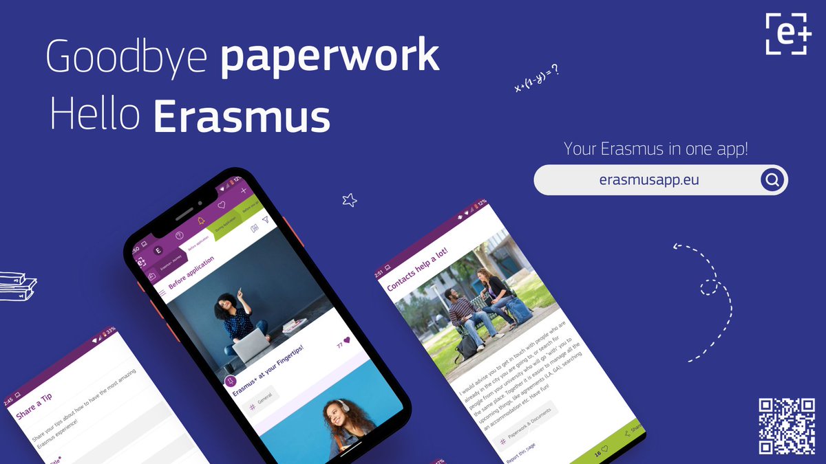 ESN_Int's tweet photo. 💸 The #ErasmusApp now allows you to check the living costs of your preferred destination!

📱 The new calculator can be accessed only from the App available in your Store &amp; on https://t.co/A7cwLlkMaf.

👤Create an account in the App to have access to more features and resources! https://t.co/hau0wNYD8e