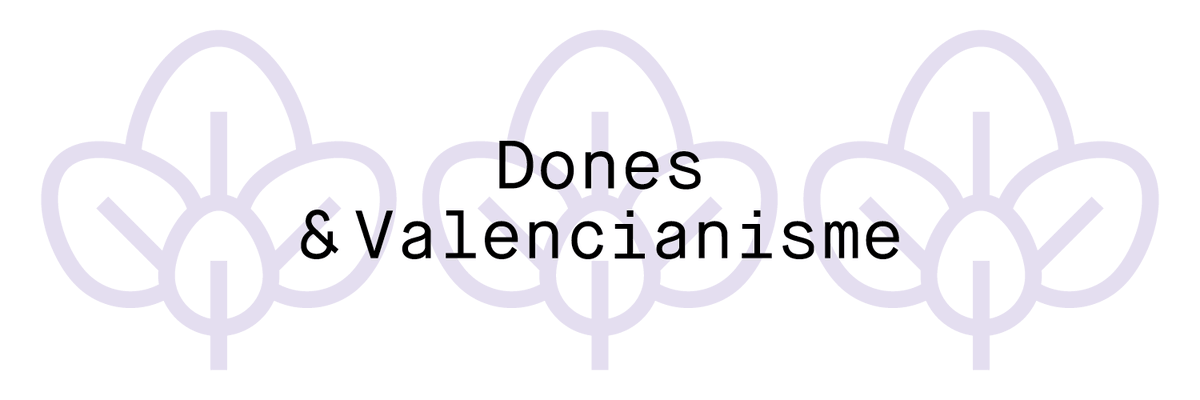 💜 DONES I VALENCIANISME

Estem enllestint la primera publicació de #DonesiValencianisme, però necessitem la col·laboració de totes per poder concloure-la.

Hem obert un projecte a <a href="/goteofunding/">𝗚𝗼𝘁𝗲𝗼</a> amb una pluralitat de recompenses magnífiques.

👀Ens ajudes?
ca.goteo.org/project/dones-…
