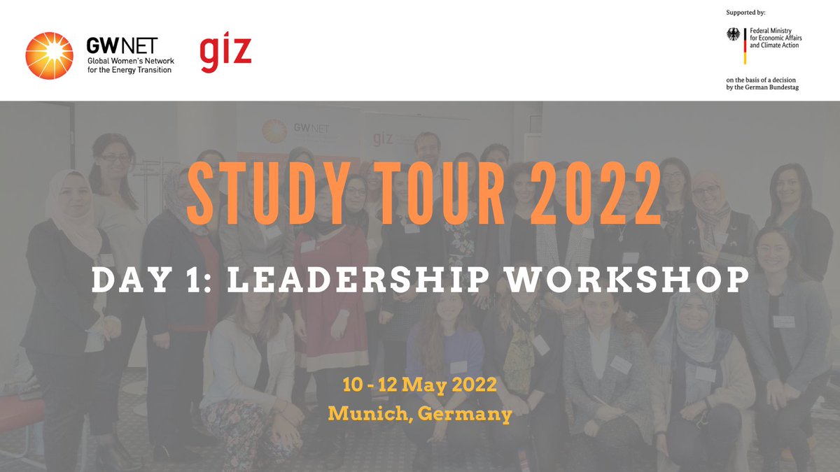 GlobalWomensNet's tweet photo. We're excited to kick off the 3-day #GWNETStudyTour22 in Munich, for the Energising Women to Advance the Energy Transition Mentoring Programme. /1 https://t.co/MNZmJ6PLgU