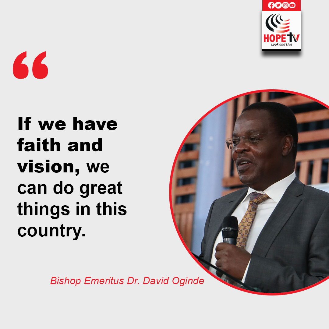 HopeTV_KE's tweet photo. If we have faith and vision, we can do great things in this country. - Dr. @doginde 

#TheKenyaWeWant https://t.co/w1DjqL1fyr