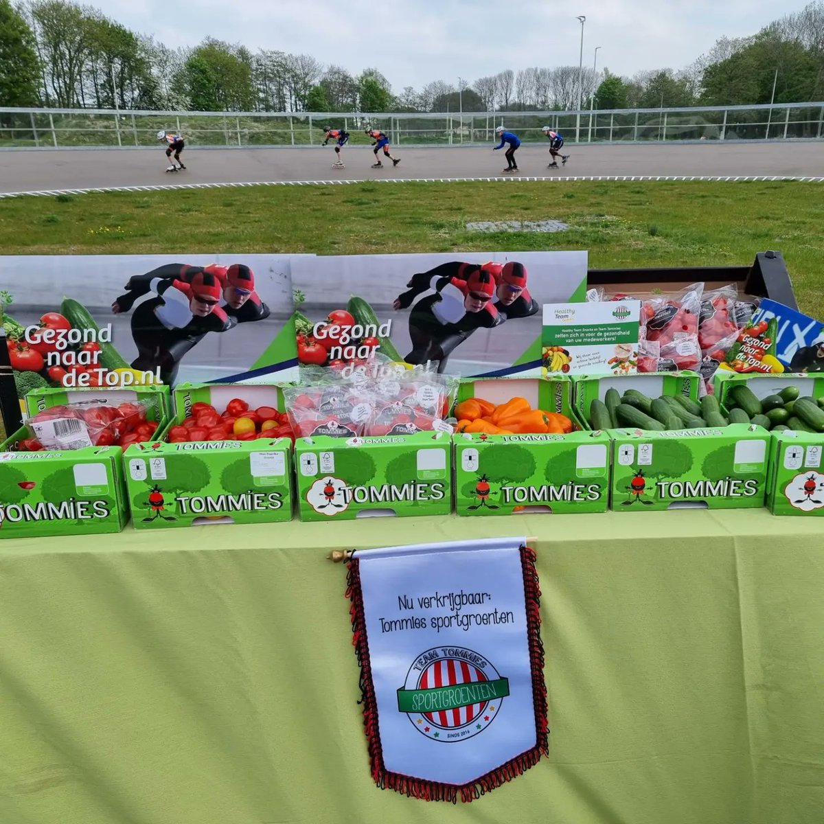 Komende zaterdag staan wij met onze <a href="/Snoeptomaatjes/">Tommies</a> op het #westlandssportfestival <a href="/TopsportWL/">Topsport Westland</a> #gezondnaardetop