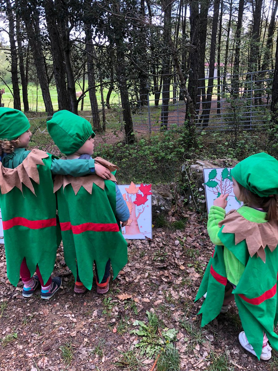 alacarral's tweet photo. Els petits follets encisen el bosc.
 #alacarral #lacarral  #follets #primavera #natura #coloniesescolars #colonies #LescolòniesSónVitals https://t.co/ttgDdzhEH9
