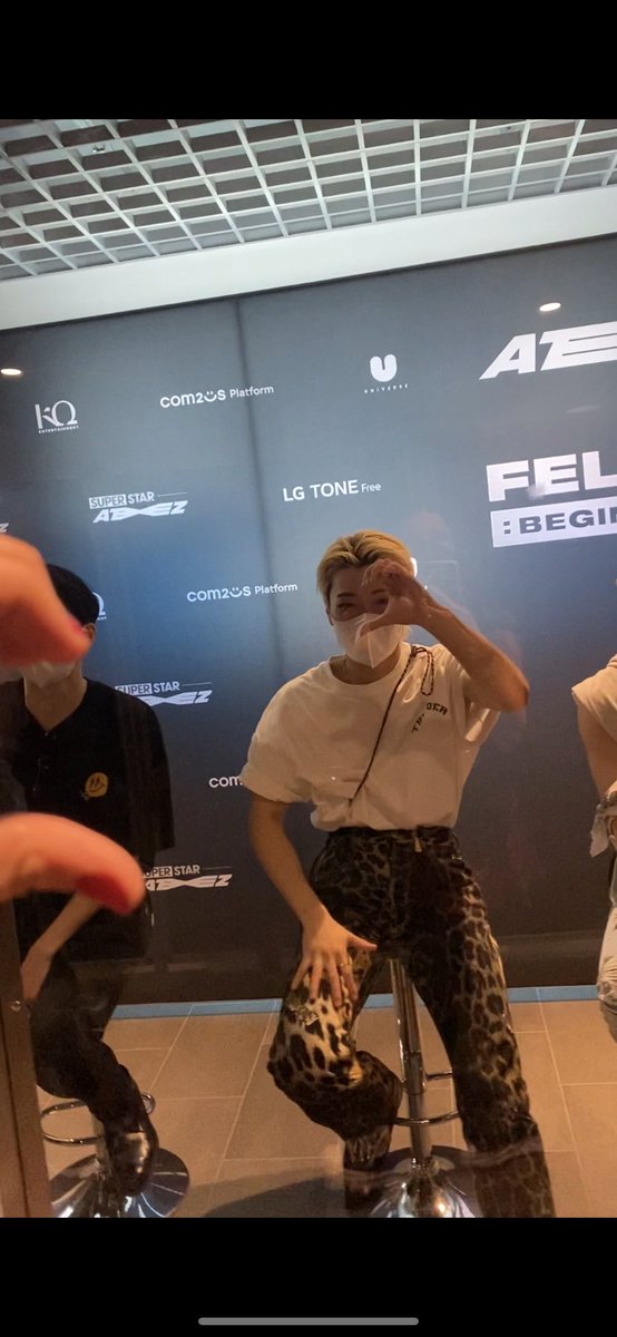 moni__mono's tweet photo. I can’t stop rewatching my video from hi-wave 😭😭😭it’s a dream 
#ATEEZinBerlin 
@ATEEZofficial see you soon my love https://t.co/72GiKizCJz