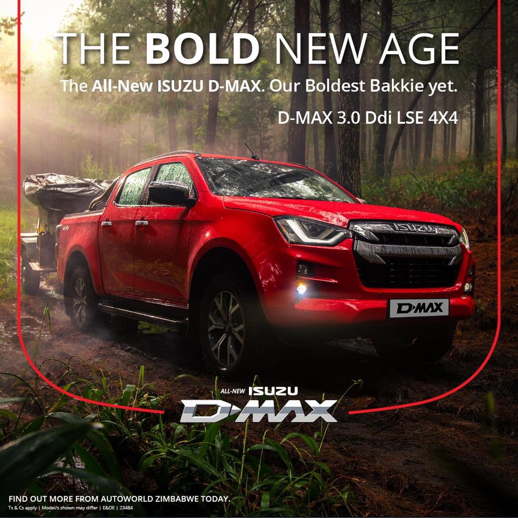 AutoworldZ's tweet photo. Feast your eyes on the new D-Max 3.0L LSE 4x4. 
A BOLD new look with a powerful new 3.0L engine under the bonnet. 
https://t.co/zxSdTqNctl
.
.
#autoworld #isuzu #dmax #bredtobebold #boldnewage #withyouforthelongrun https://t.co/v6ZUy9w3SX