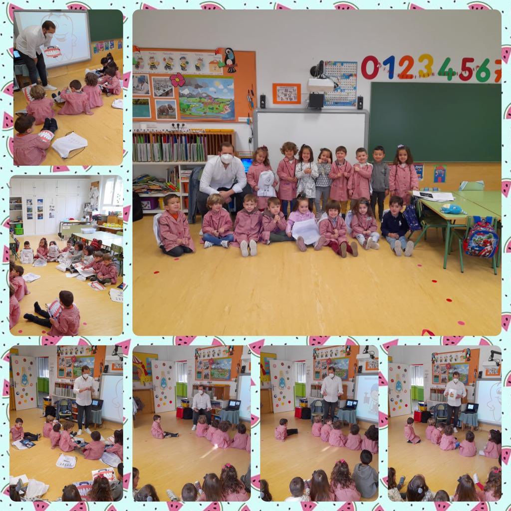 Enpetrol2016's tweet photo. Los niños de 3 años aprendieron mucho con la charla y los juegos sobre el cuidado de los dientes y la alimentación que nos preparó un padre de la clase.
¡¡Participaron todos mucho y se lo pasaron muy bien!! 

#inmaculadaenpetrol 
#megustamicole #proyectoescolarsaludable https://t.co/6QaLbLhvNG