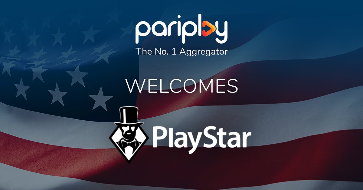 pariplay's tweet image. Happy to announce that Pariplay has further strengthened its presence in North America by signing a deal with PlayStar.

Read more: pariplayltd.com/pariplay-to-po…

#Pariplay #theno1aggregator #moregames #moremarkets #fusion #playstar #wizardgames