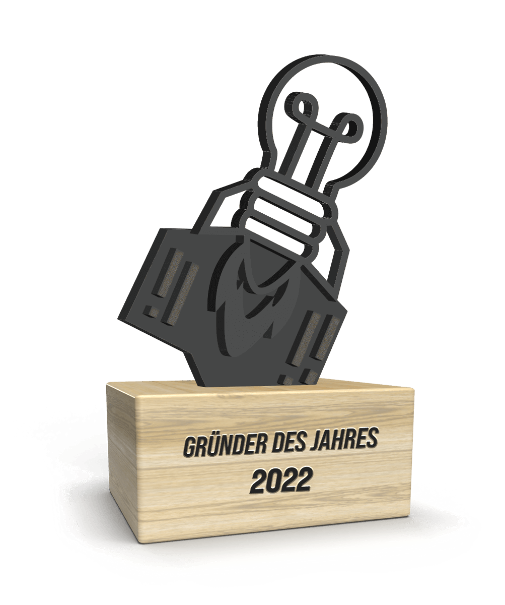 Tolle News: Maria ist nominiert für den Gründer des Jahres in der Kategorie Female Empowerment. Dieser Award ist ein Publikumspreis. Das bedeutet, du kannst hier für Maria abstimmen: ow.ly/8YcI50J3Ffm.

Wir freuen uns auf deine Stimme!
#gründerdesjahres2022 <a href="/gruender/">gruender</a>.de