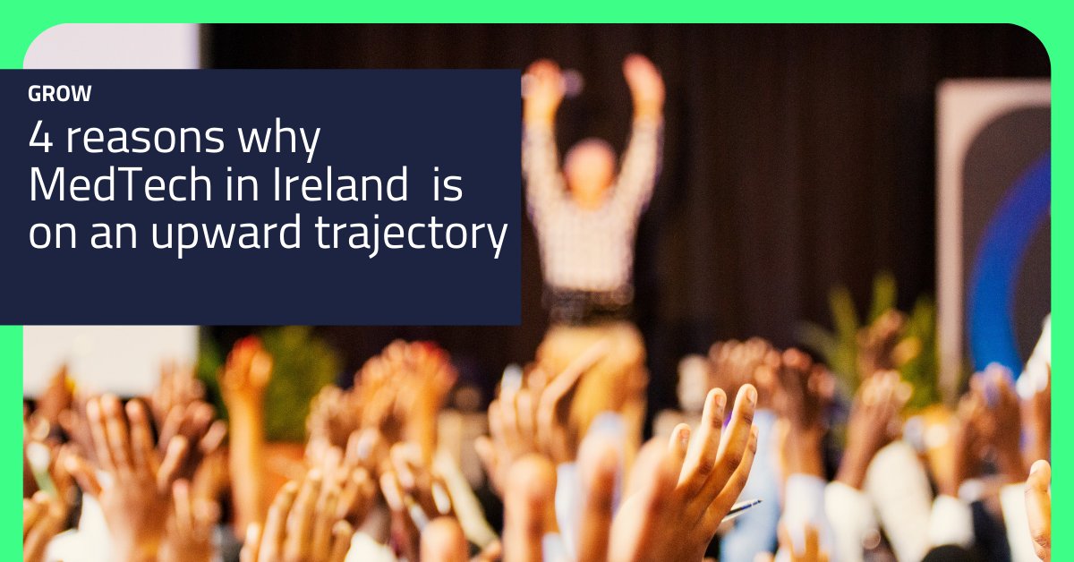 Start your #TuesdayMotivaton off with 4 good news stories on Irish MedTech innovation: bit.ly/3L1JUjM 

In today's blog we round up the highlights on what has been an action-packed month for #MedTech in #Ireland

#TuesdayThoughts #HealthInnovation #investmentnews #growth