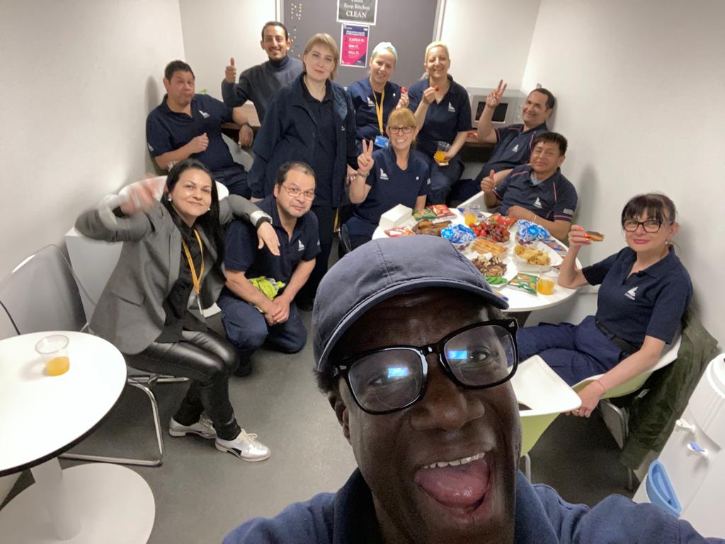NJCDNA's tweet photo. Yesterday afternoon NJC employees got together for a tea and cake party to have a good old chat to mark the start of Mental Health Awareness Week. We kindly welcome any donations to our chosen charity @mentalhealth  

https://t.co/bb63gB6vsh https://t.co/DbWeqiOMBi