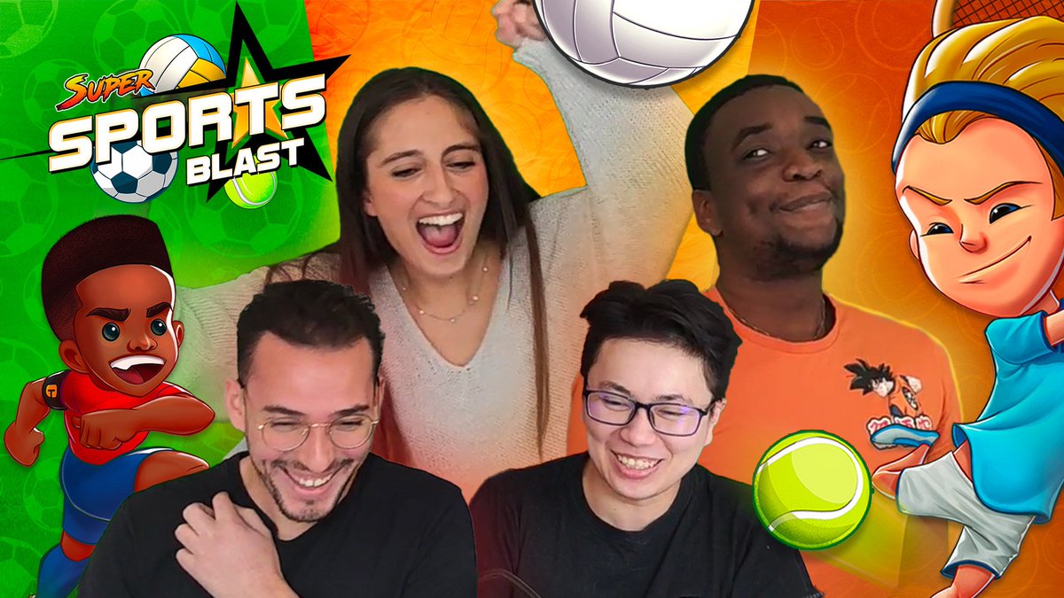 Skills, adresse, fair-play...Sont des qualités que vous ne retrouverez absolument pas dans ce nouvel épisode de Let's Pleio (par contre on rigole bien). Super Sports Blast avec notre dreamteam c'est ici 😉: youtube.com/watch?v=ZyBCHx…

#ssb #gaming #sport #letsplay #pleio #foot