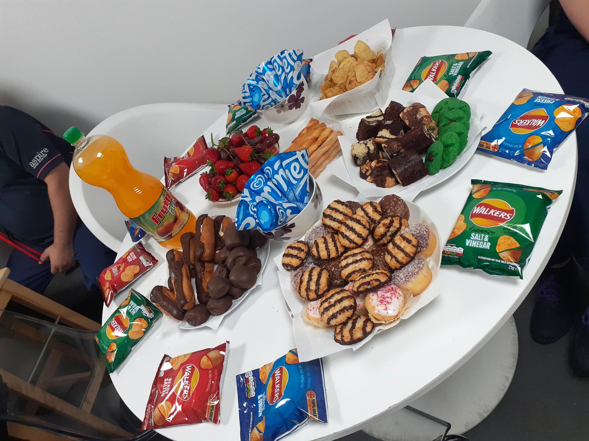 NJCDNA's tweet photo. Yesterday afternoon NJC employees got together for a tea and cake party to have a good old chat to mark the start of Mental Health Awareness Week. We kindly welcome any donations to our chosen charity @mentalhealth  

https://t.co/bb63gB6vsh https://t.co/DbWeqiOMBi